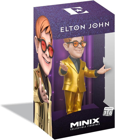 Minix Elton John Gold Suit Figure